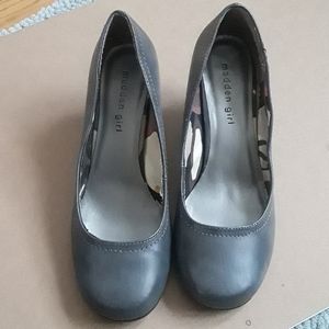 Madden Girl Rubu shoes in grey paris
